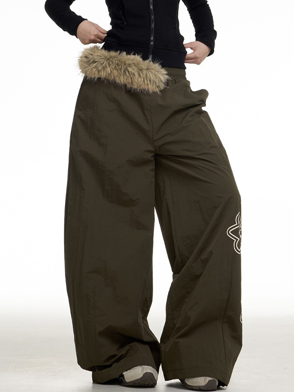 EMMIOL Pantalones deportivos vintage americanos con diamantes de imitación en forma de cruz