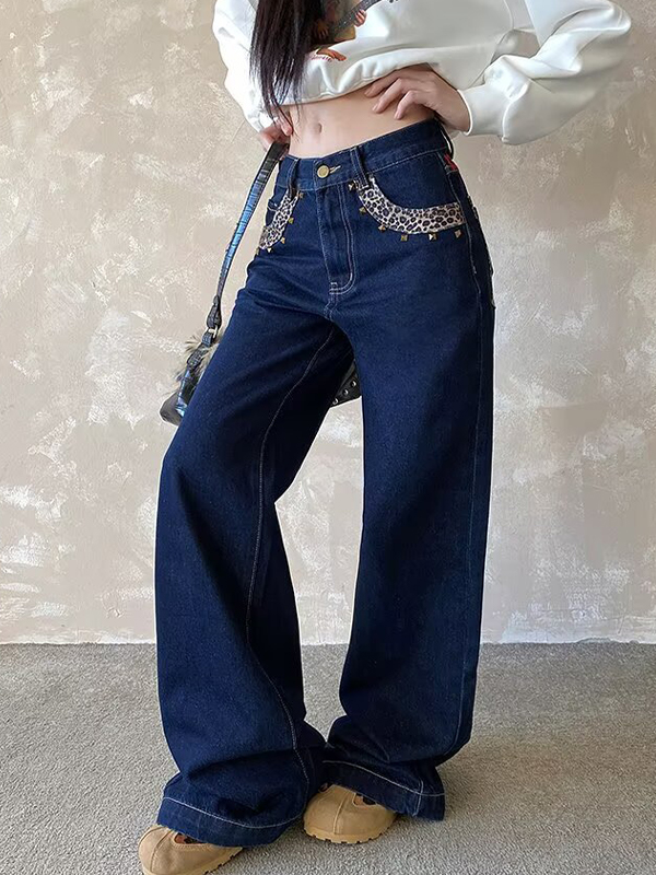 EMMIOL Vaqueros boyfriend retro americanos