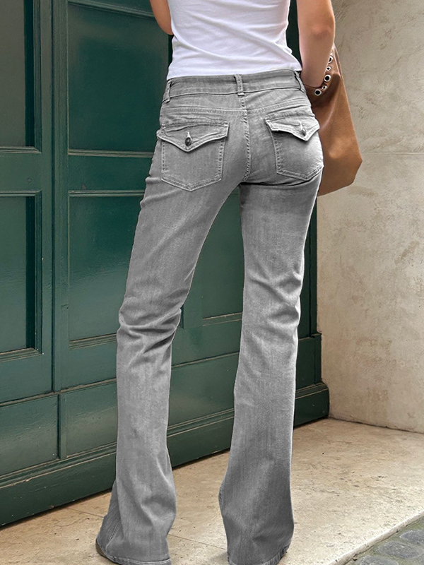 EMMIOL Micro Speaker Elasticity Jeans