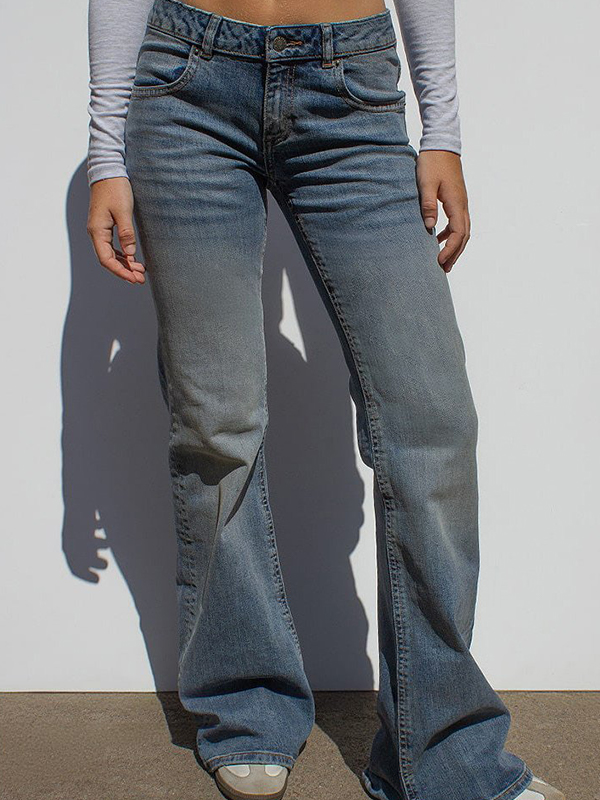 EMMIOL Micro Speaker Elasticity Jeans