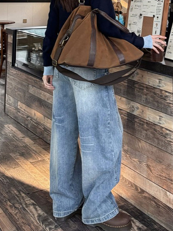 EMMIOL Retro Loose Fit Boyfriend Jeans