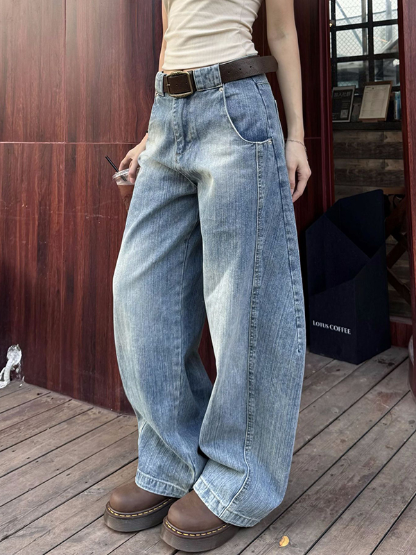 EMMIOL Retro Loose Fit Boyfriend Jeans
