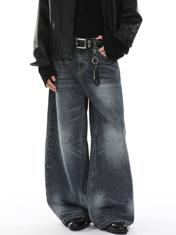 EMMIOL American Retro Hot Chick Baggy Jeans