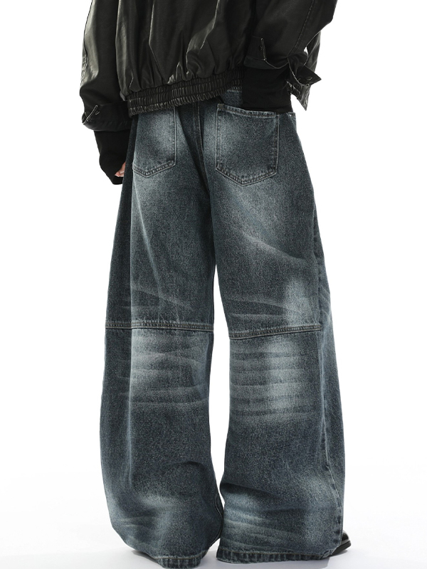 EMMIOL American Retro Hot Chick Baggy Jeans