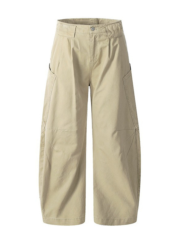 EMMIOL American Vintage Pleats Boyfriend Jeans