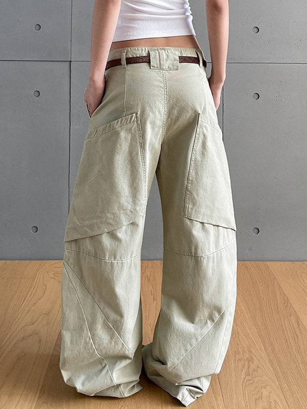 EMMIOL American Vintage Pleats Boyfriend Jeans