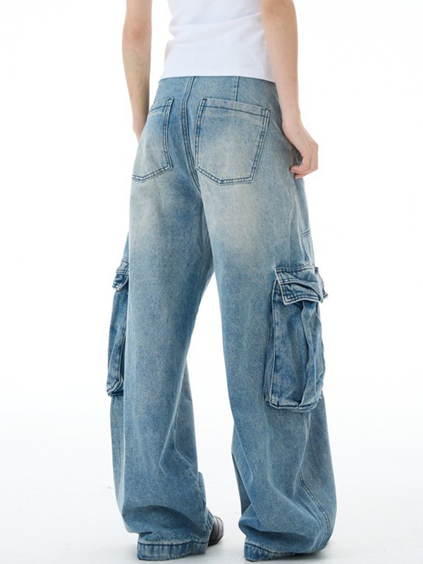 EMMIOL American Vintage Light Cargo Jeans