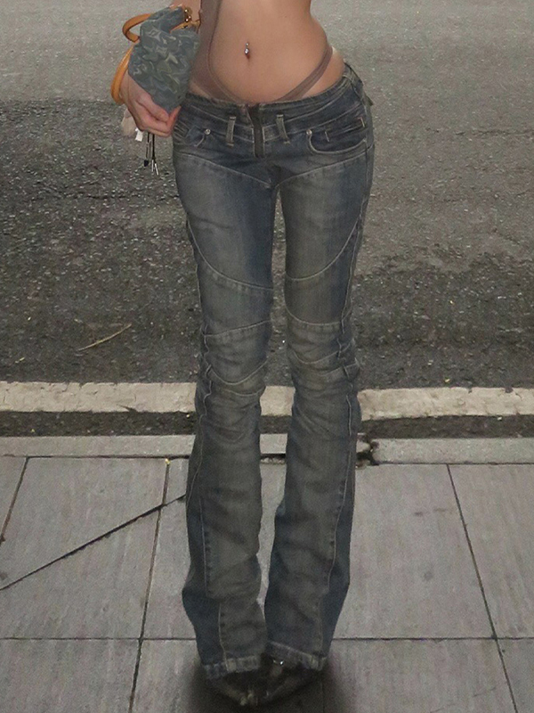 EMMIOL American Retro Flare Jeans