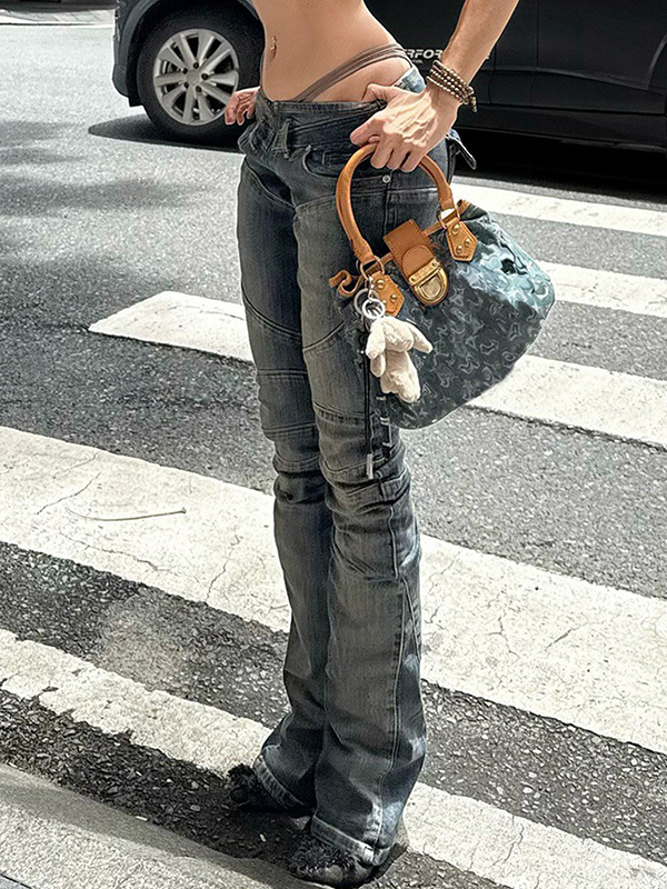 EMMIOL American Retro Flare Jeans