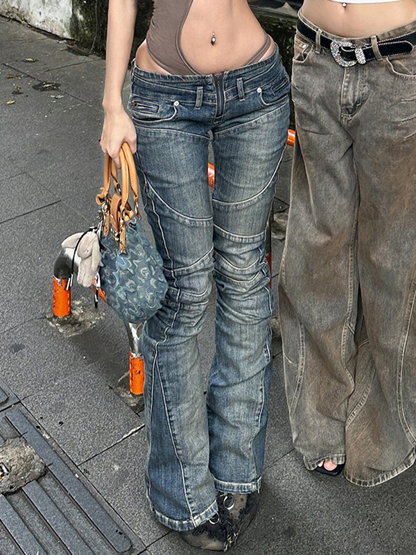 EMMIOL American Retro Flare Jeans