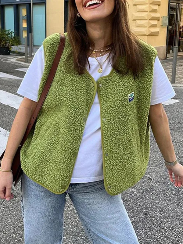 EMMIOL Elegante einreihige Jacke aus Lammleder