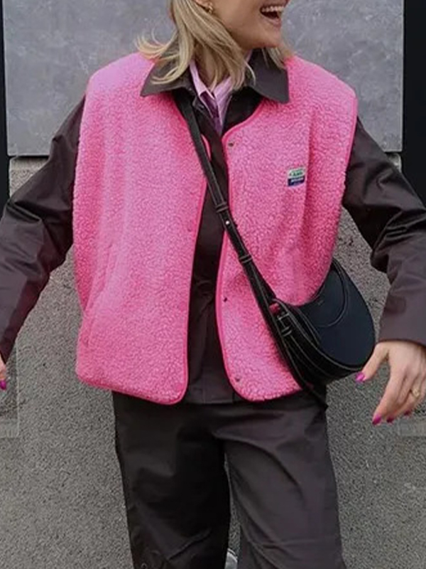 EMMIOL Elegante einreihige Jacke aus Lammleder