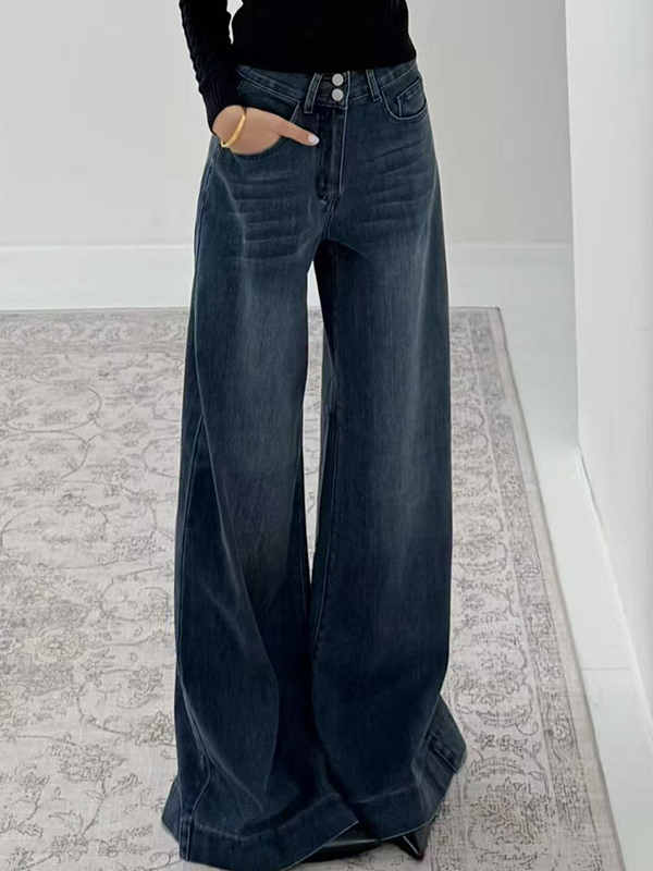 EMMIOL Casual Relaxed Boyfriend Jeans