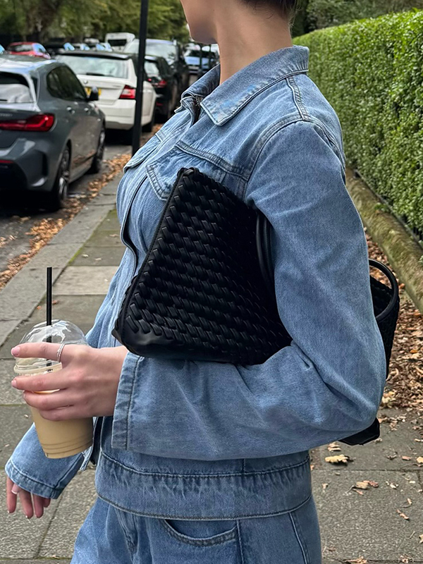 EMMIOL Taillengürteljacke im Street-Style