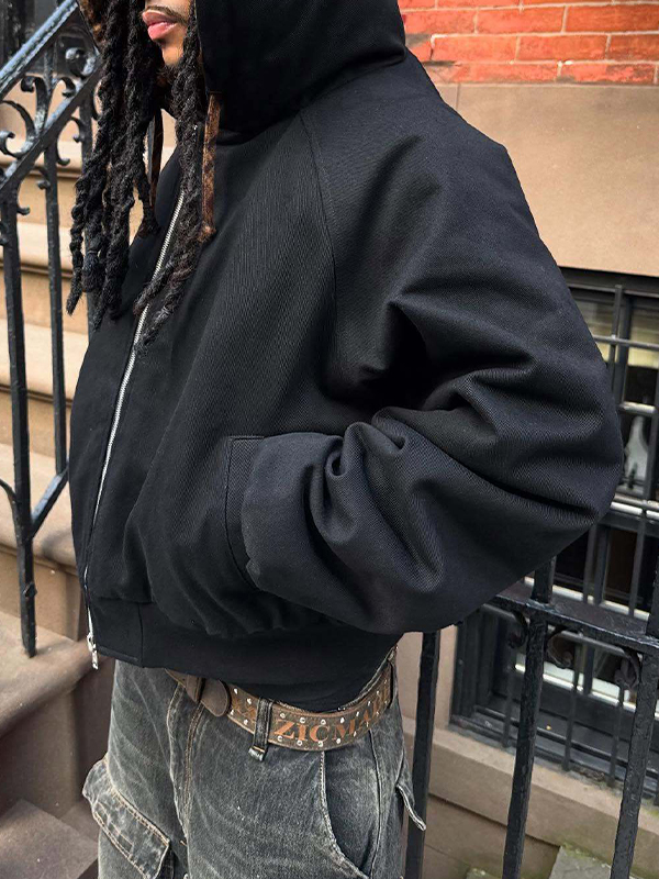 EMMIOL Retro-Hip-Hop-Jacke