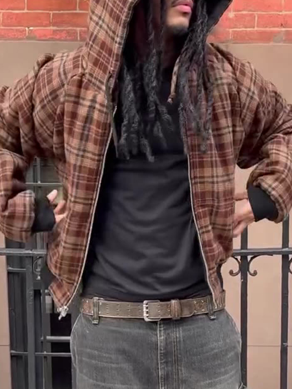 EMMIOL Retro-Hip-Hop-Jacke