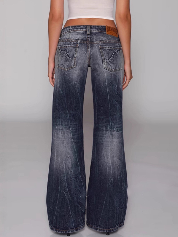 EMMIOL American Retro Flare Jeans