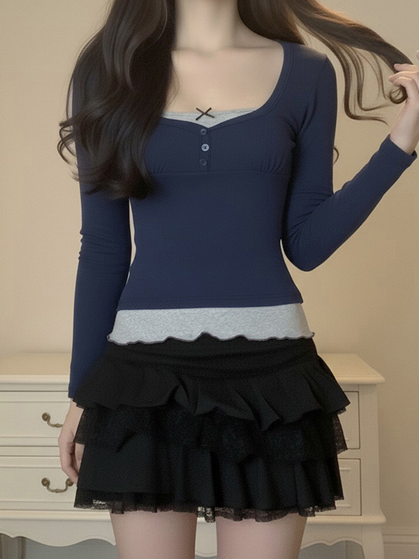 EMMIOL Pure-Desire Style Hottie Long Sleeve