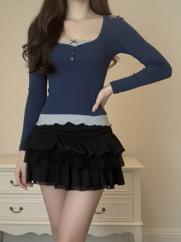 EMMIOL Pure-Desire Style Hottie Long Sleeve