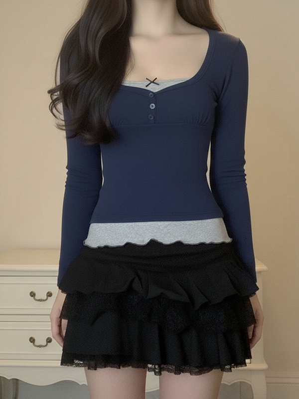 EMMIOL Pure-Desire Style Hottie Long Sleeve