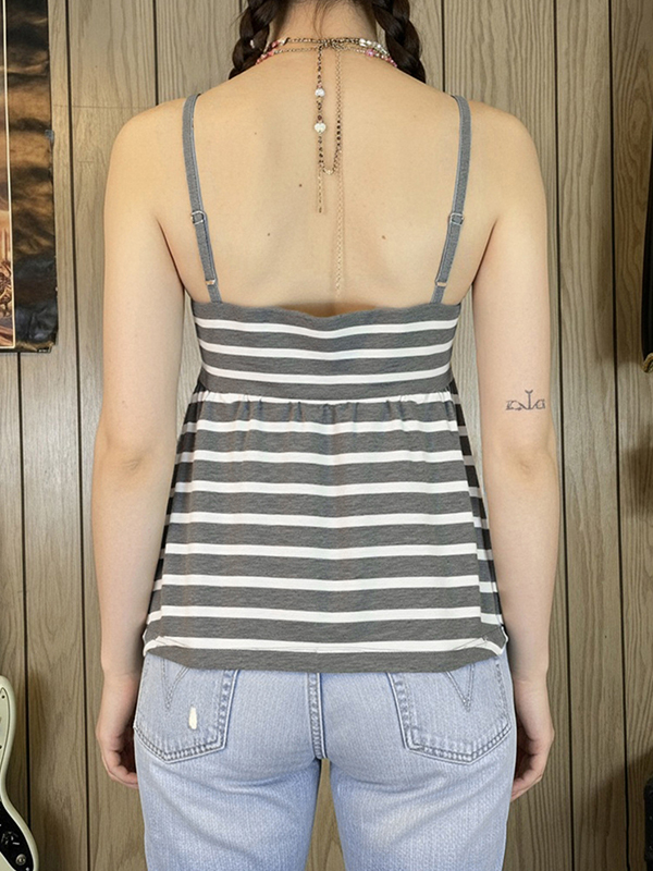 EMMIOL Bow Tie Strap Cami Top