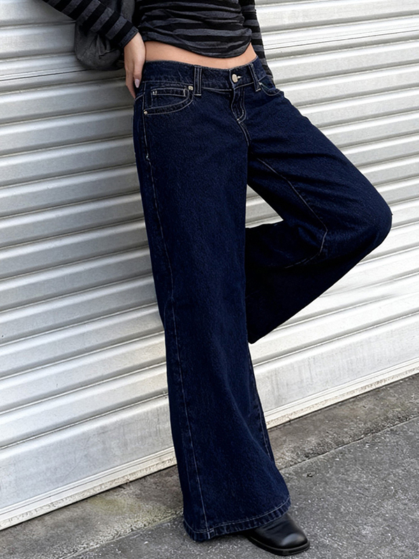 EMMIOL Jeans boyfriend con lavaggio retrò