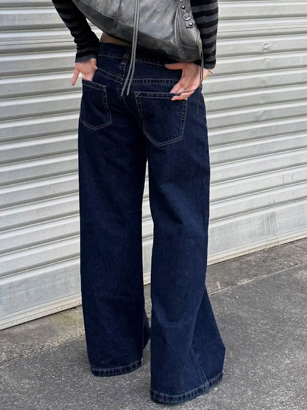 EMMIOL Jeans boyfriend con lavaggio retrò