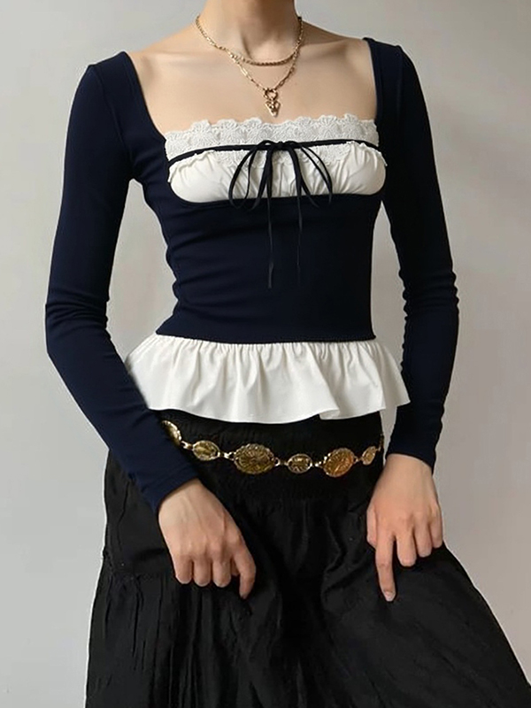 EMMIOL Spicy Girl Ballet Style Long Sleeve