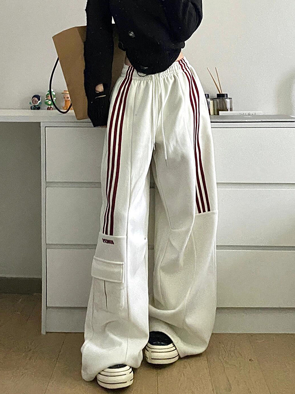 EMMIOL American Vintage Workwear Straight Leg Pants