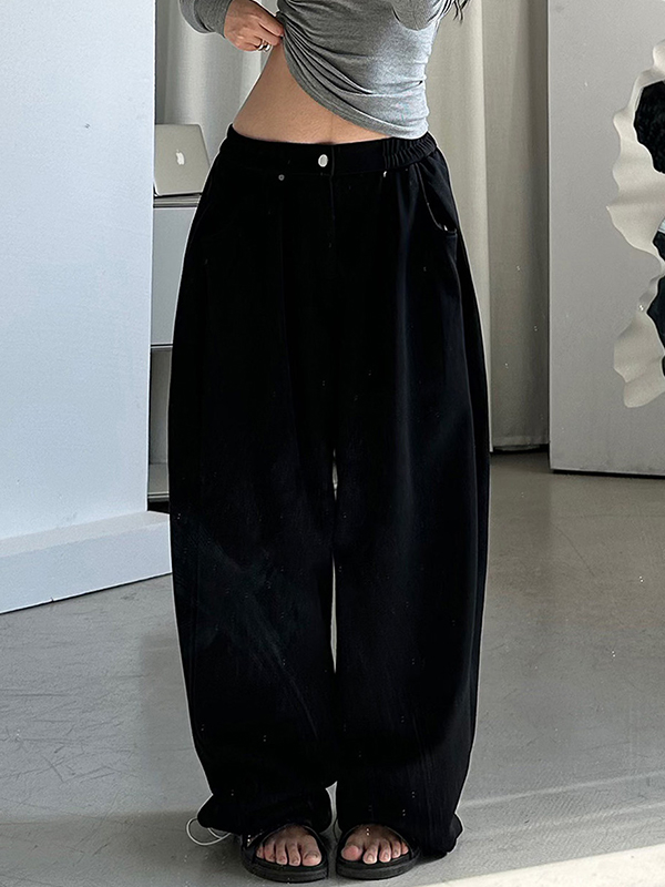 EMMIOL American Retro Straight Leg Pants