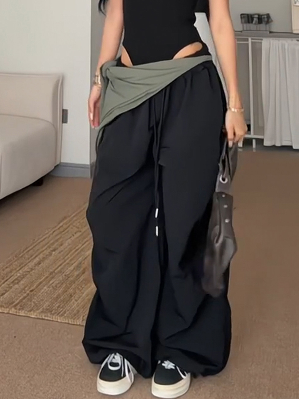 EMMIOL American Paratrooper Straight Leg Pants