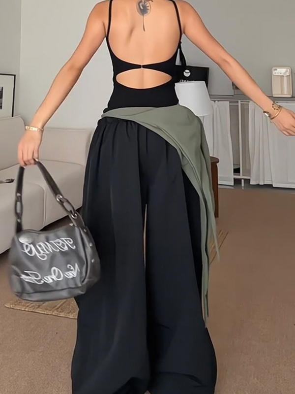 EMMIOL American Paratrooper Straight Leg Pants