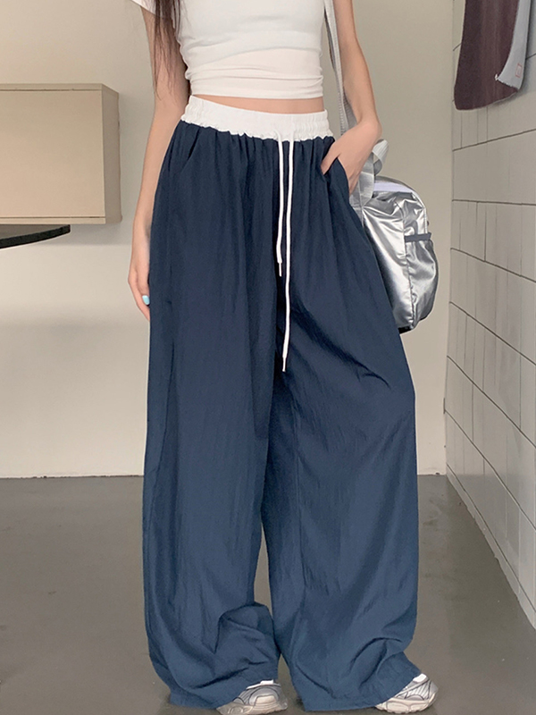 EMMIOL Relaxed Versatile Casual Wear Straight Leg Pants