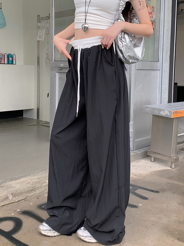 EMMIOL Relaxed Versatile Casual Wear Straight Leg Pants