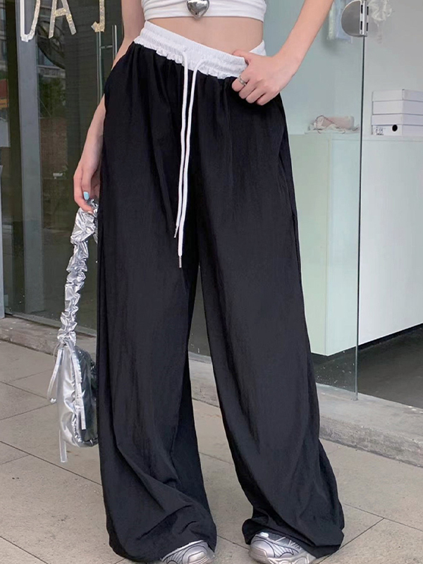 EMMIOL Relaxed Versatile Casual Wear Straight Leg Pants