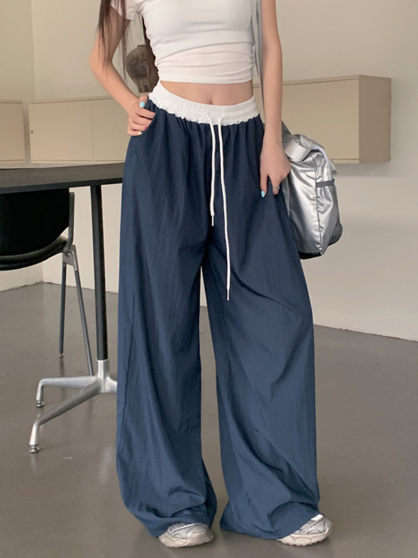 EMMIOL Relaxed Versatile Casual Wear Straight Leg Pants