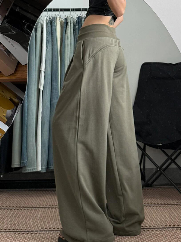 EMMIOL American Vintage Oversized Straight Leg Pants