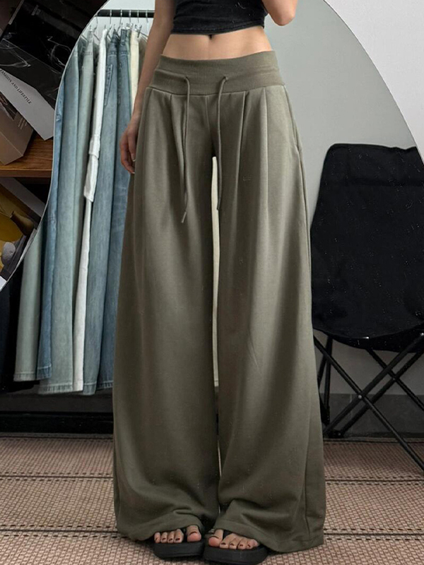EMMIOL American Vintage Oversized Straight Leg Pants