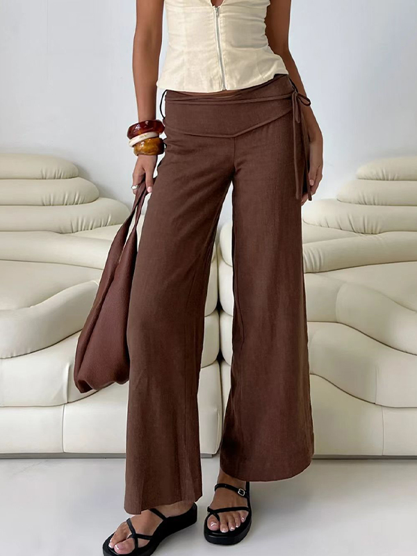 EMMIOL Straight-Leg Elegance Straight Leg Pants