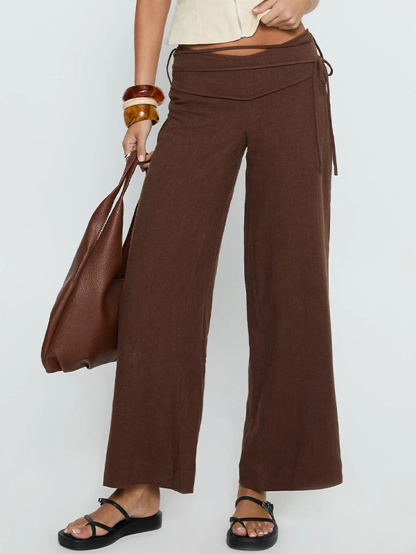 EMMIOL Straight-Leg Elegance Straight Leg Pants
