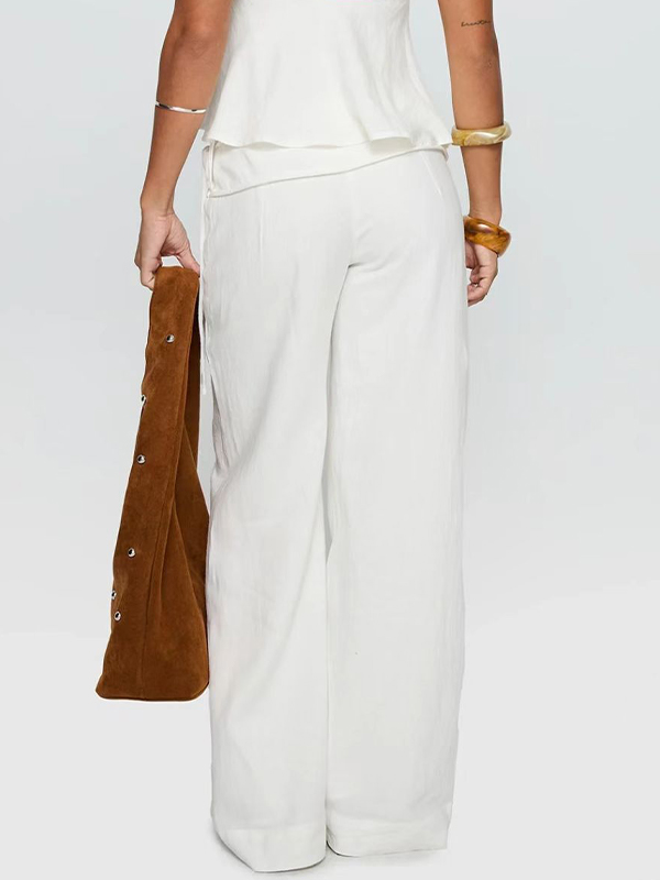 EMMIOL Straight-Leg Elegance Straight Leg Pants