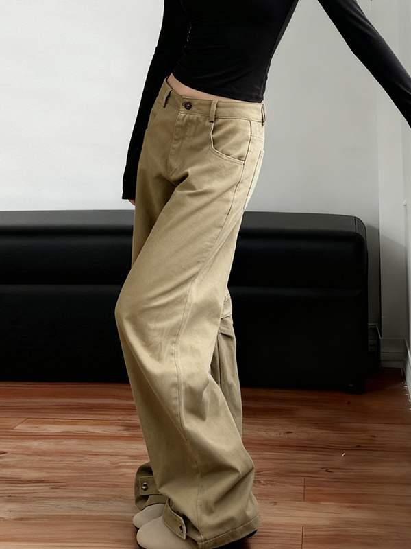 EMMIOL Vaqueros boyfriend minimalistas esenciales para el día a día