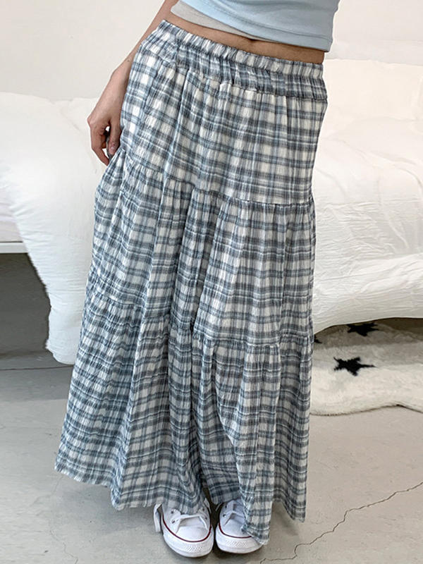 EMMIOL American Retro Maxi Skirt
