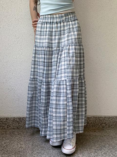 Falda larga retro americana