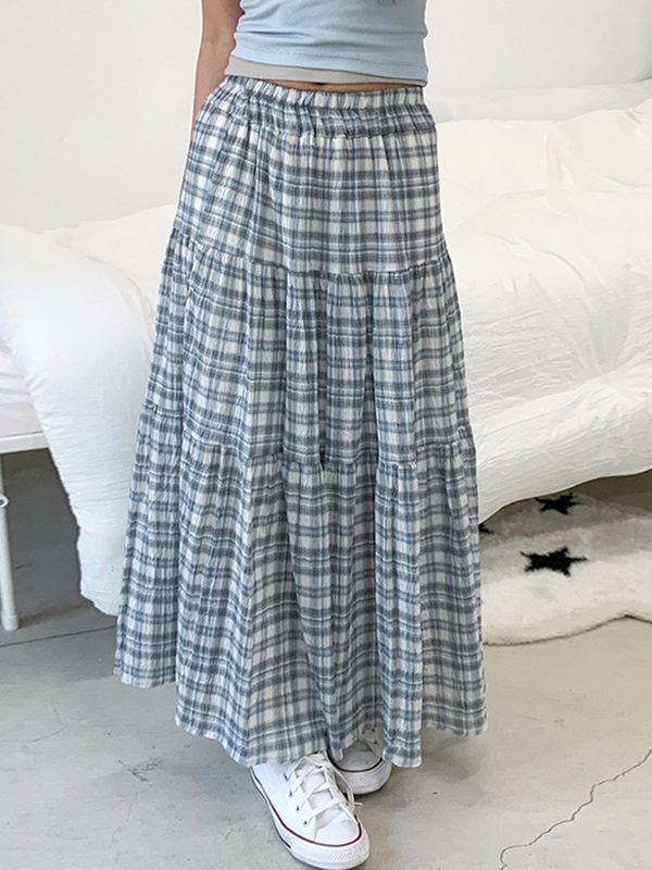EMMIOL American Retro Maxi Skirt