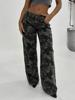 EMMIOL Camouflage Casual Boyfriend Jeans