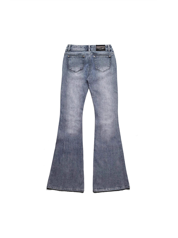 EMMIOL High Street Fashion Flare Jeans