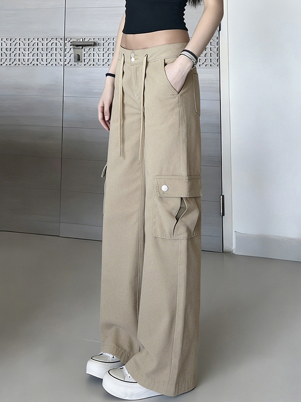 EMMIOL Retro Pocket Cargo Jeans