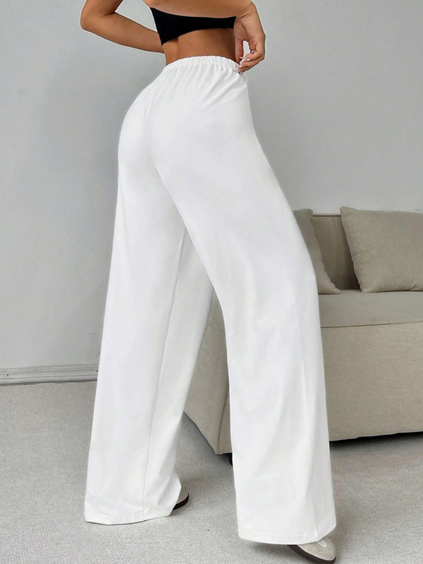 EMMIOL Casual Relaxed Straight Leg Pants