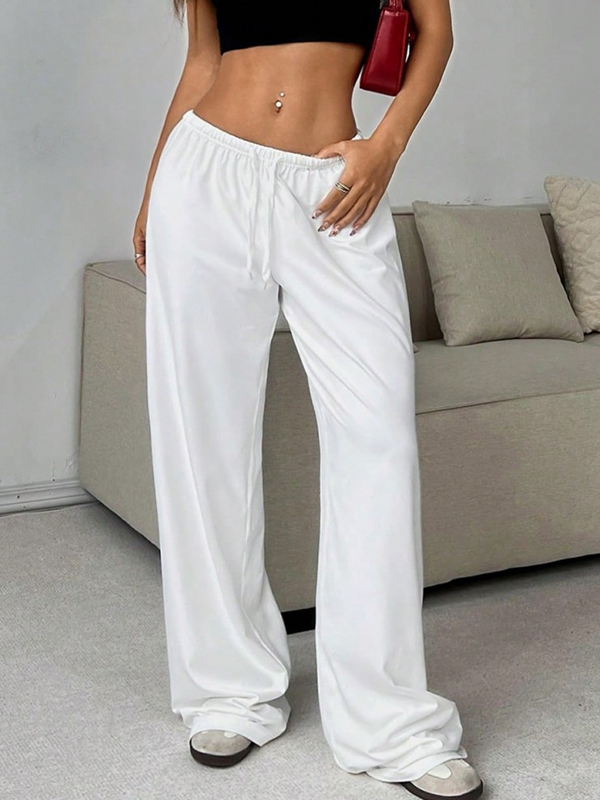 EMMIOL Casual Relaxed Straight Leg Pants